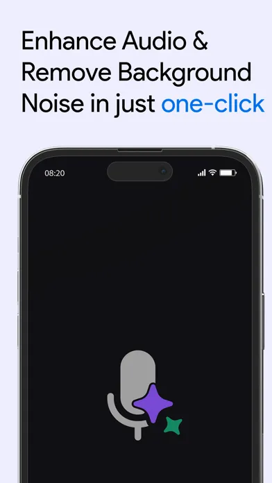 Tangkapan layar Audio Enhancer - AI